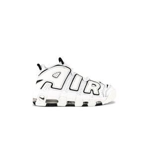 Nike 'Air' White Calf Leather More Uptempo Sneaker Size 7